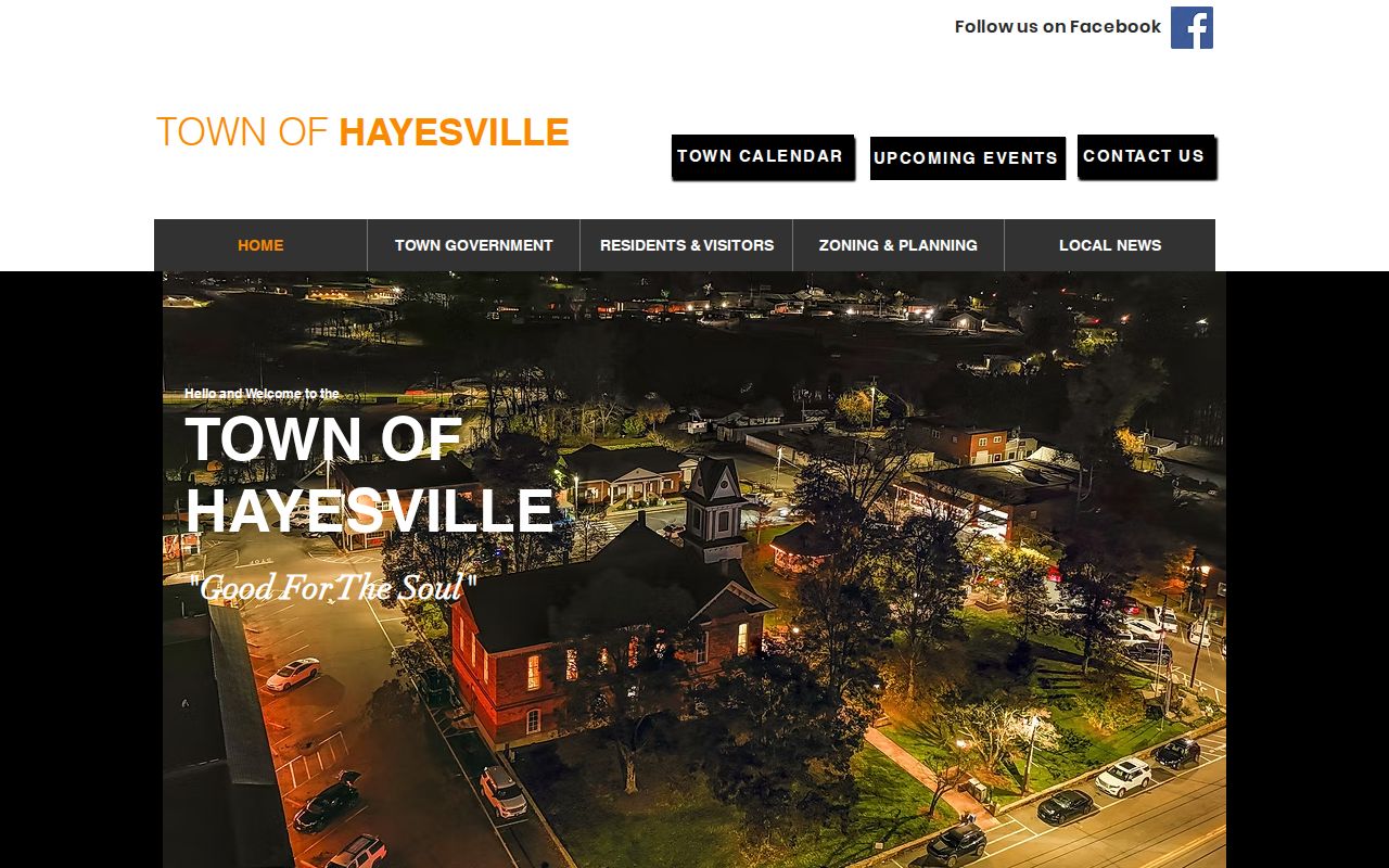 Official Town of Hayesville website